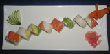 salmon tail roll